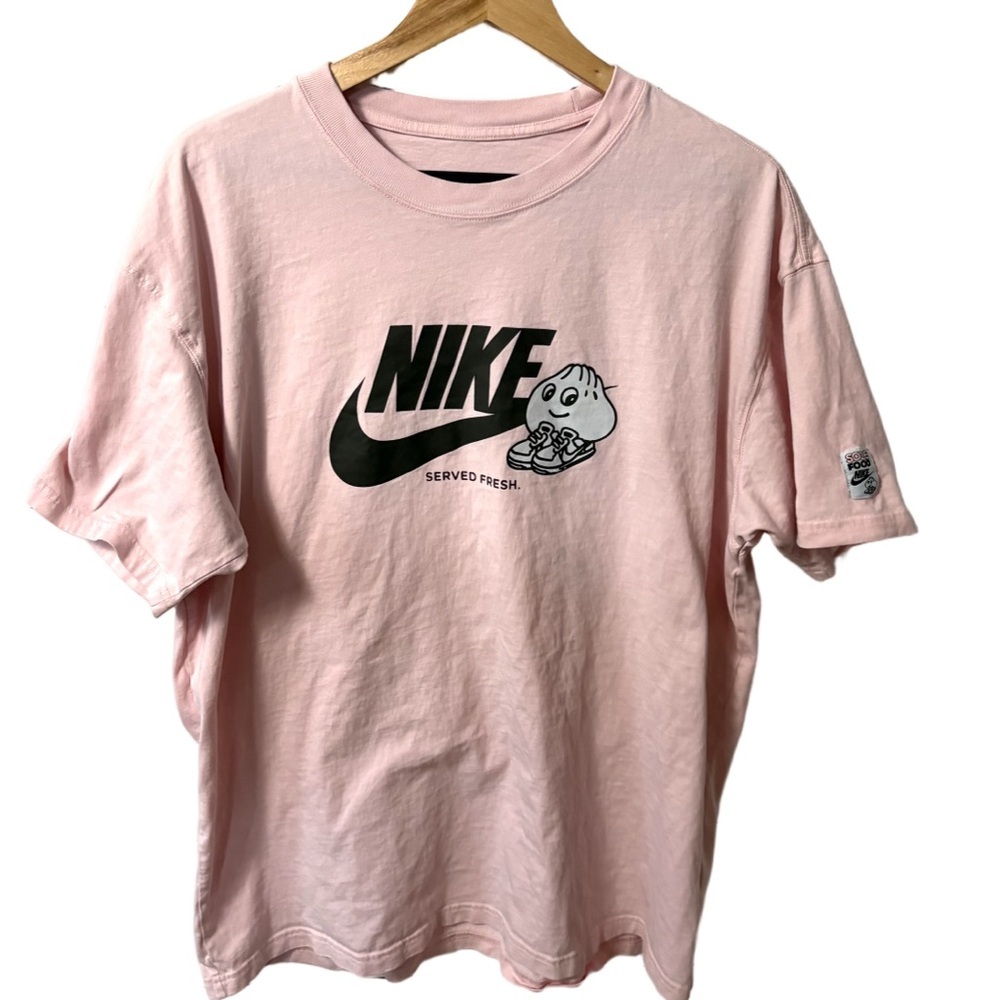Nike Pink Sole Food Graphic Tee